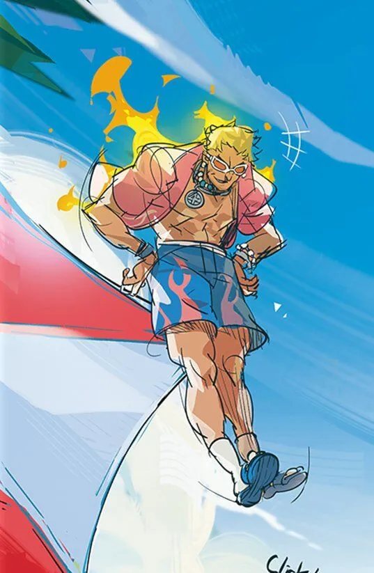 Human Torch: Swimsuit Costume image
