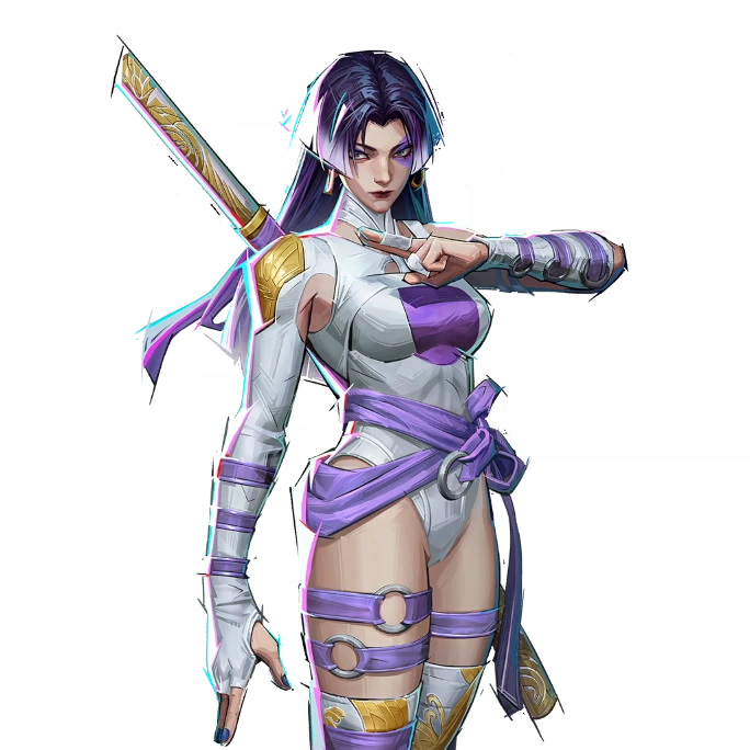 Phantom Purple Costume