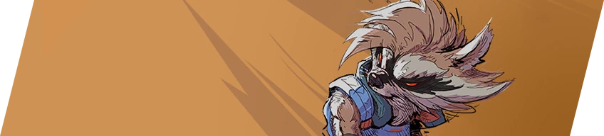 ROCKET RACCOON Nameplate