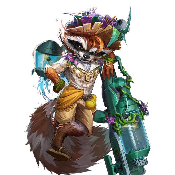 Sunshine Raccoon Costume