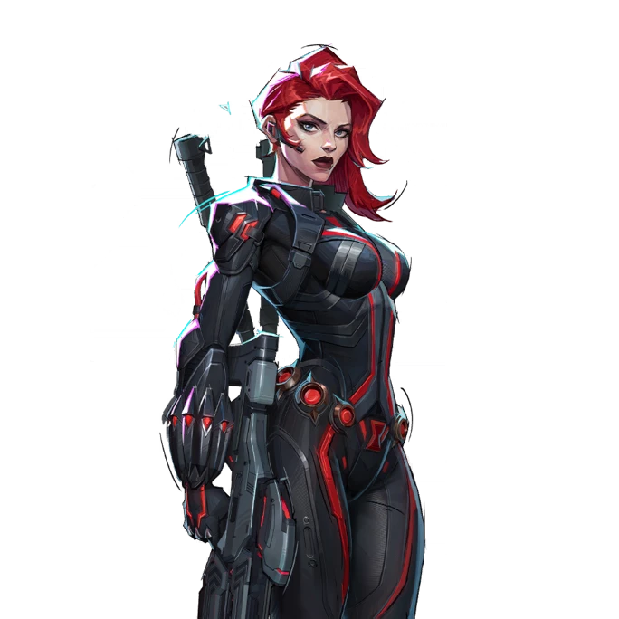 BLACK WIDOW Default Costume