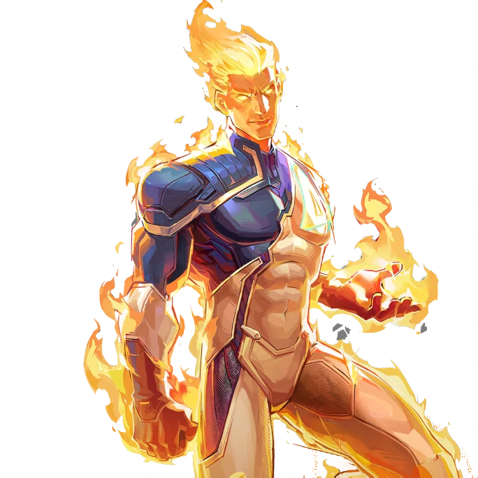 HUMAN TORCH Default Costume