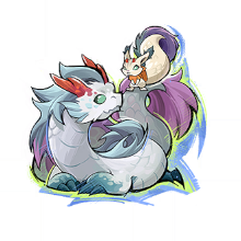 Cheerful Dragoness