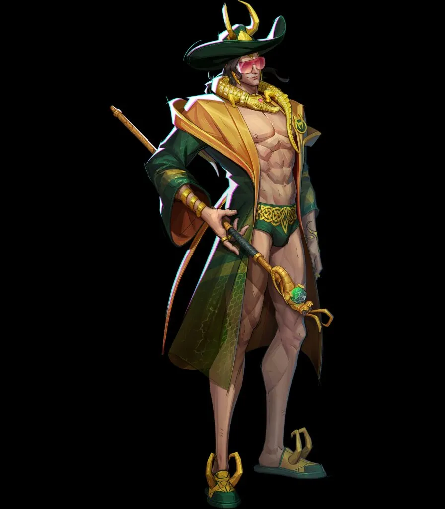 Loki Robe of Relaxation Full Body HD image