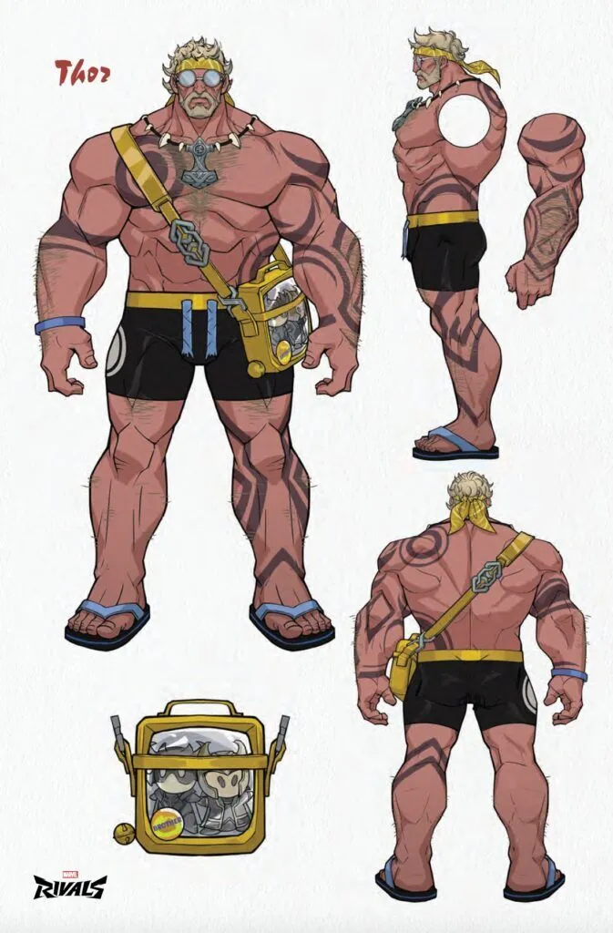 Thor Swimsuit Costume Design