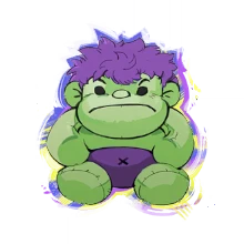 Hulk Plush Spray