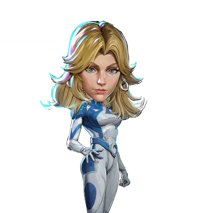 Invisible Woman Big Head