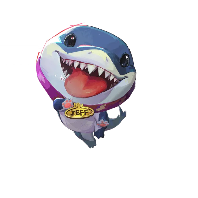 Jeff the Land Shark Big Head