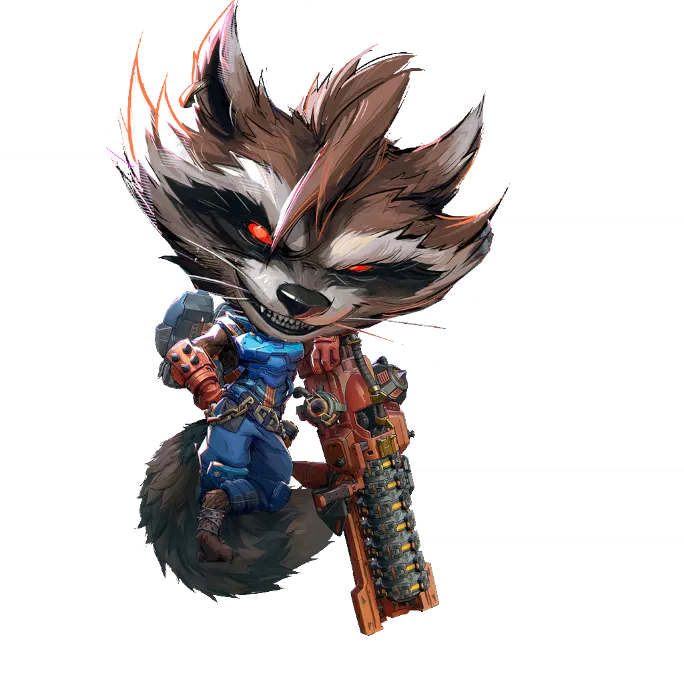 Rocket Raccoon Big Head
