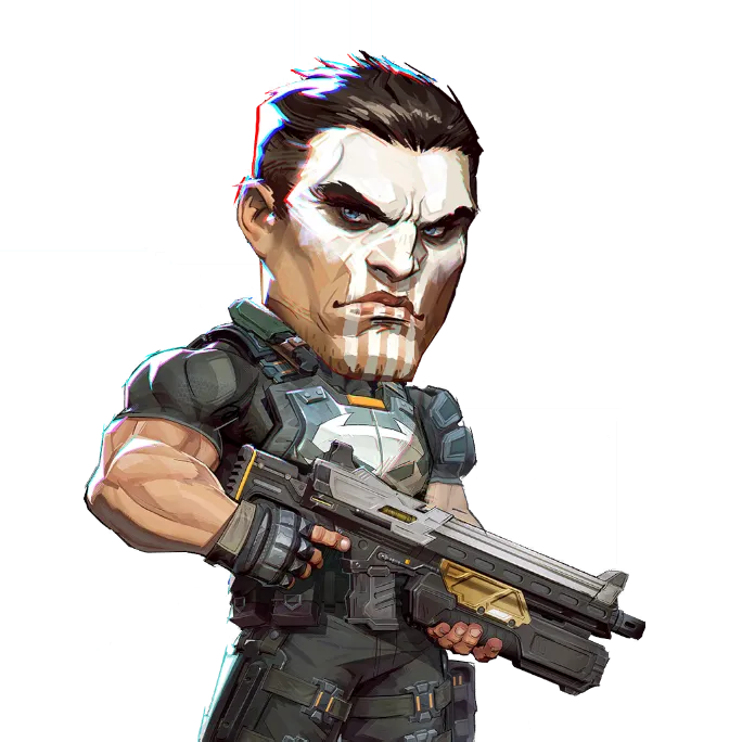 The Punisher Big Head