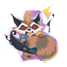 Symbiote Raccoon