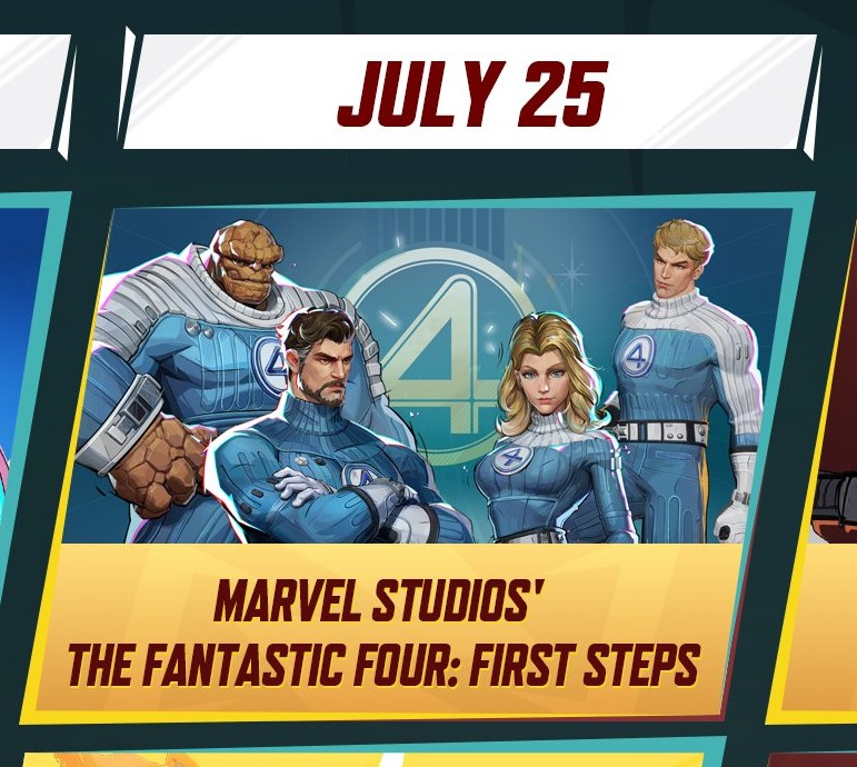 All Fantastic Four First Steps MCU Skins From Marvel Rivals Roadmap