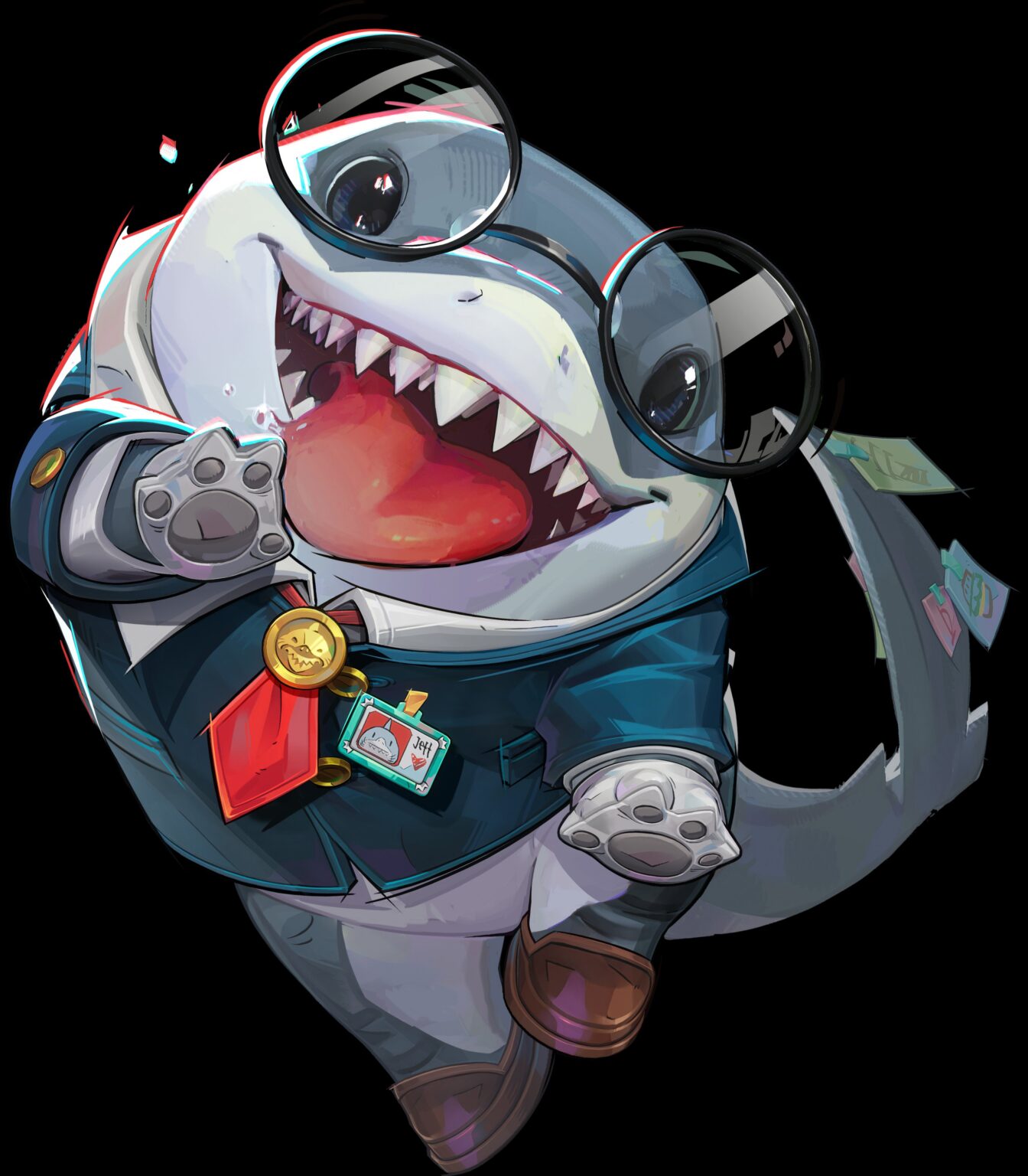 Jeff the Land Shark: Business Shark – Rivalskins