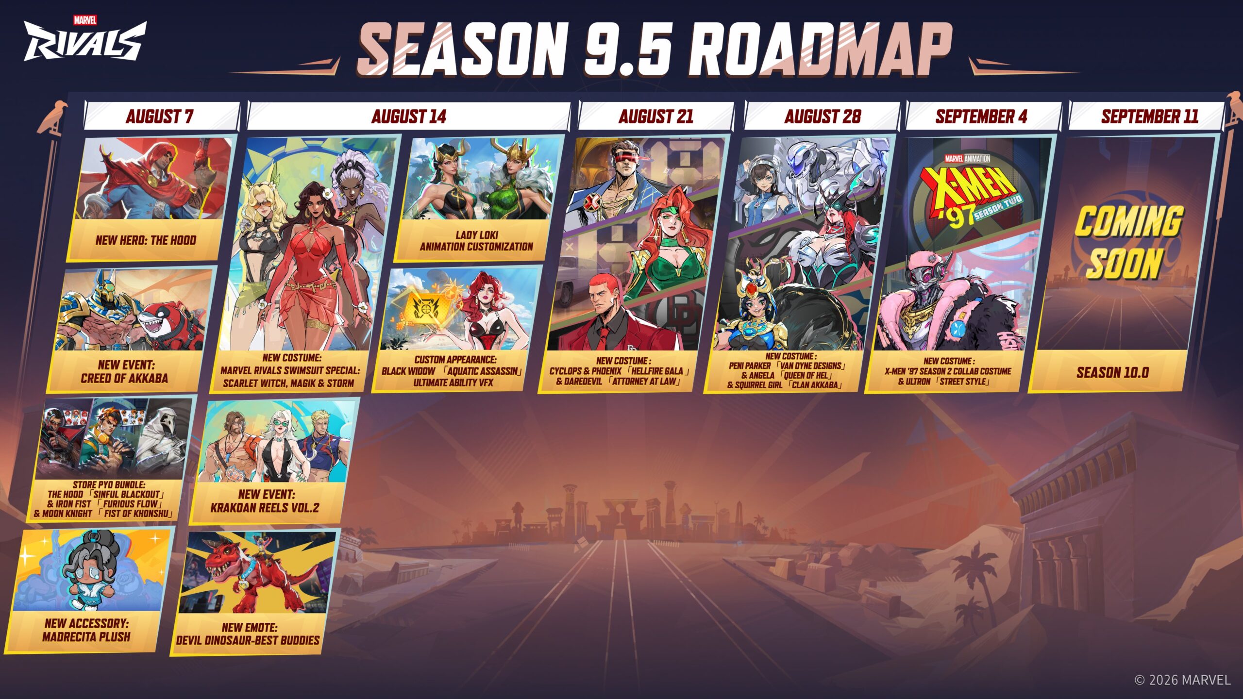 Season 9.5 roadmap