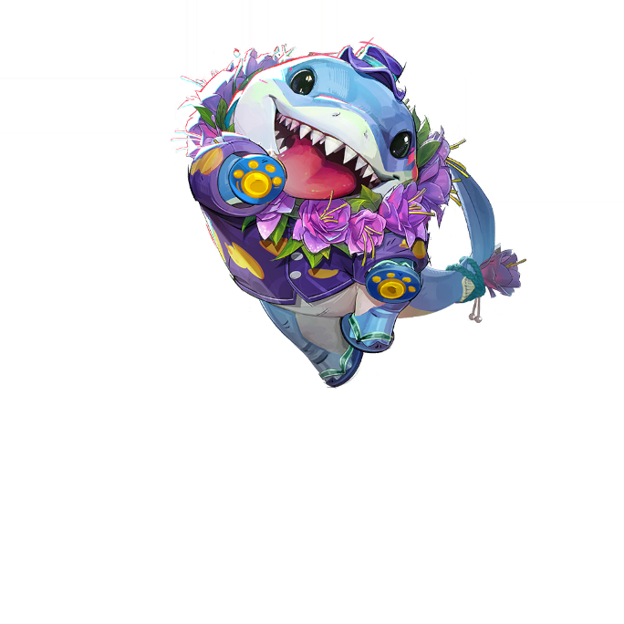 Blue Barrage Costume