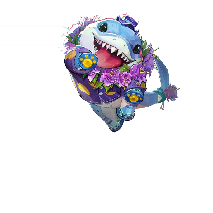 Blue Barrage Costume
