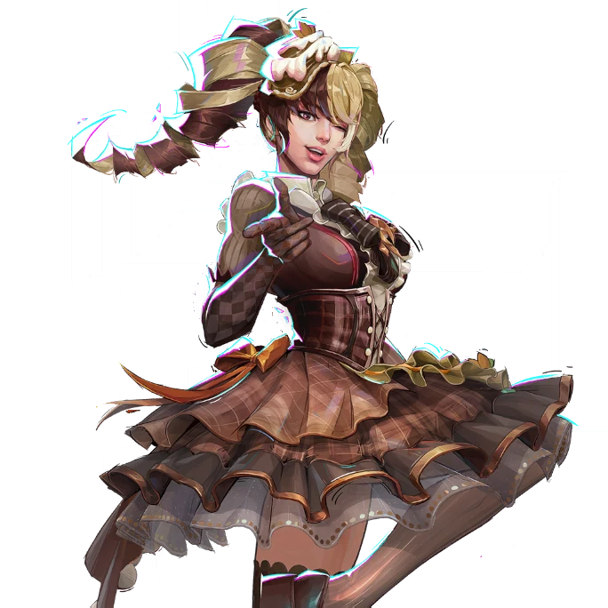 Luna Snow FRUIT CAKE FLURRY Costume Marvel Rivals Skins