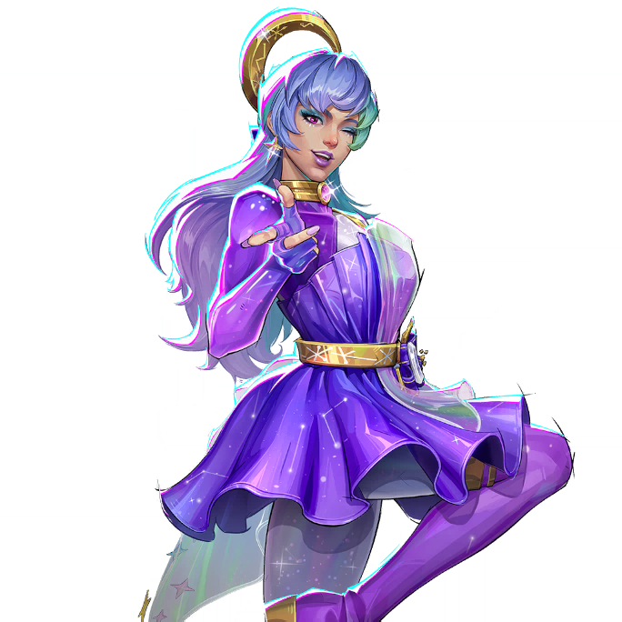 Lunar Luna skin for Luna Snow in Marvel Rivals