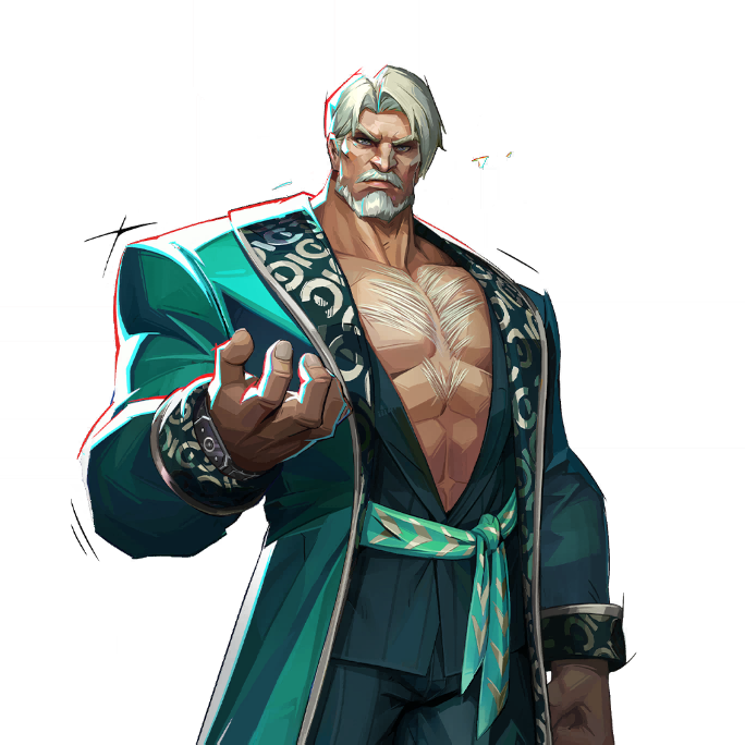 Jade Jammies skin for Magneto in Marvel Rivals