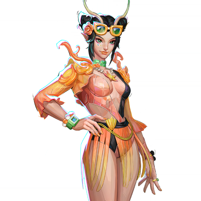 Citrus Sunrise Costume