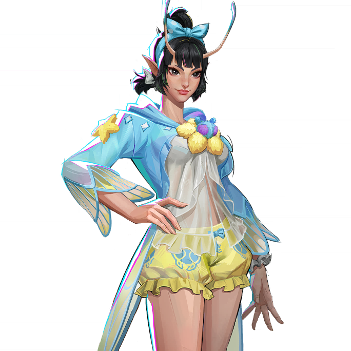 Dreamy Dew skin for Mantis in Marvel Rivals