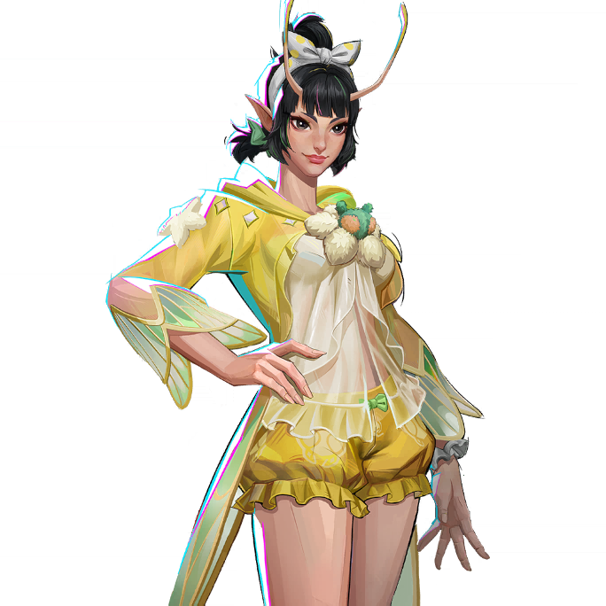 Sunny Snooze skin for Mantis in Marvel Rivals
