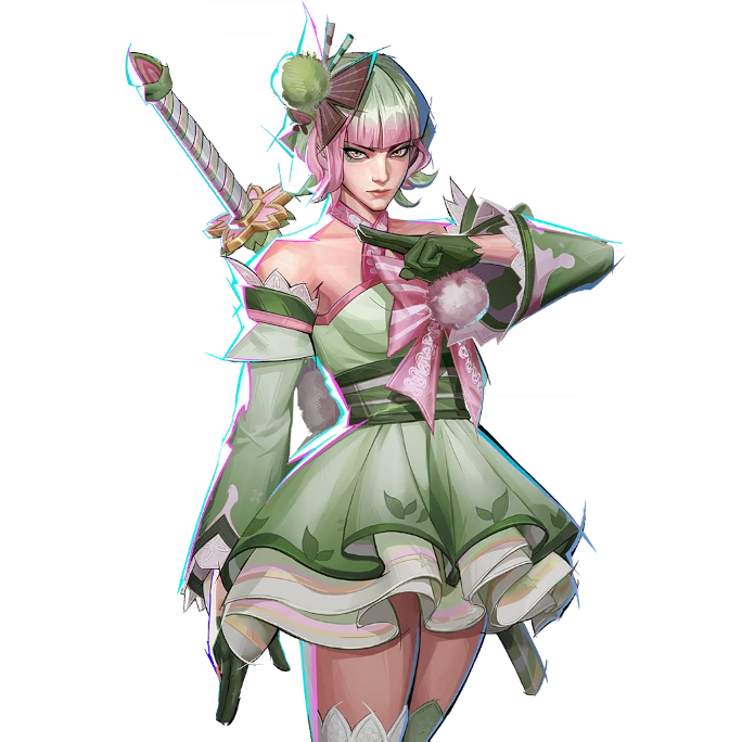 Psylocke | MATCHA MIRAGE Costume - Marvel Rivals Skins
