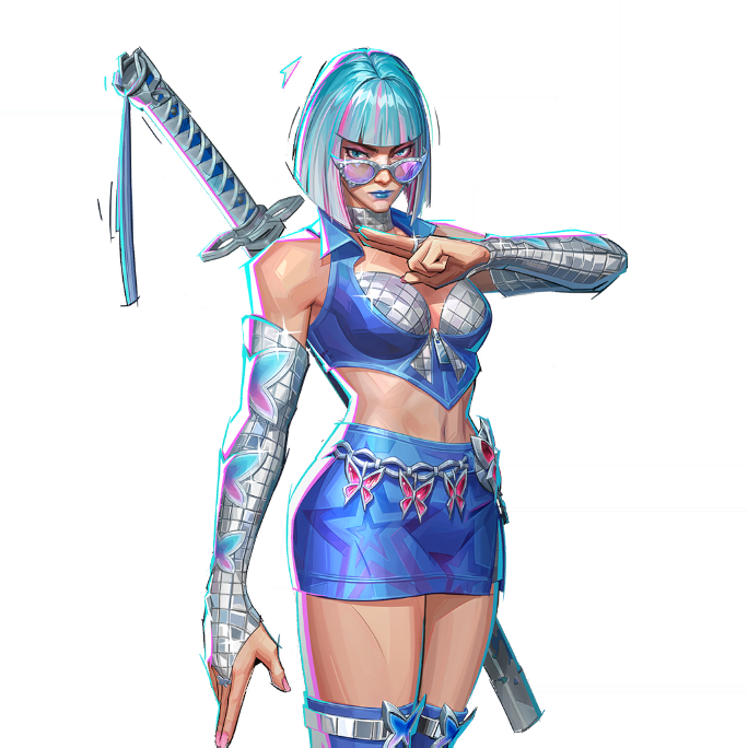 PSYCHEDELIC PULSE Costume