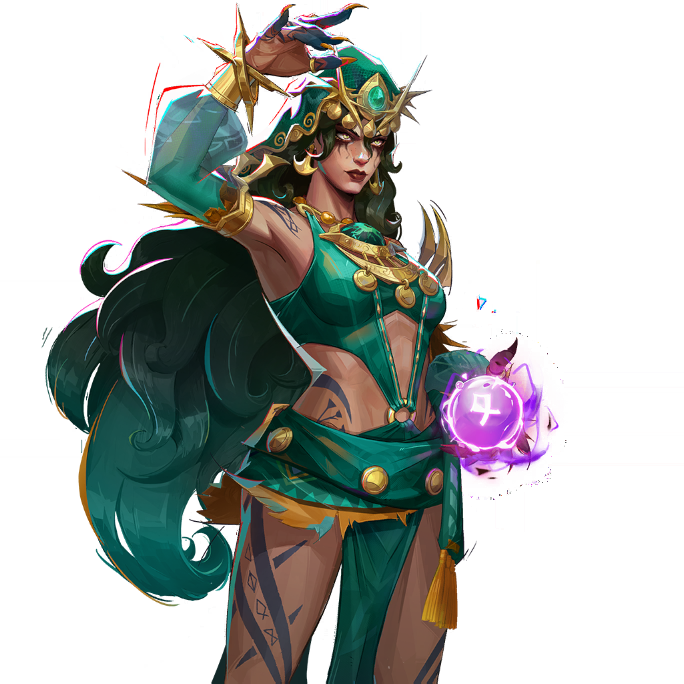 DEEP GREEN MAGIC Costume