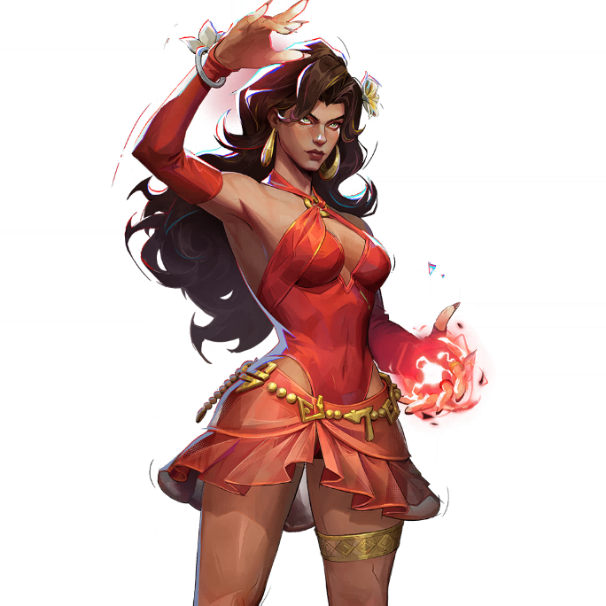 Seaside Sorceress skin for Scarlet Witch in Marvel Rivals