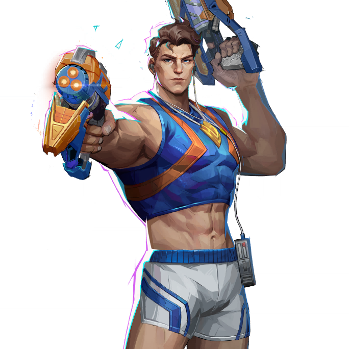 Stellar Splash skin for Star-Lord in Marvel Rivals