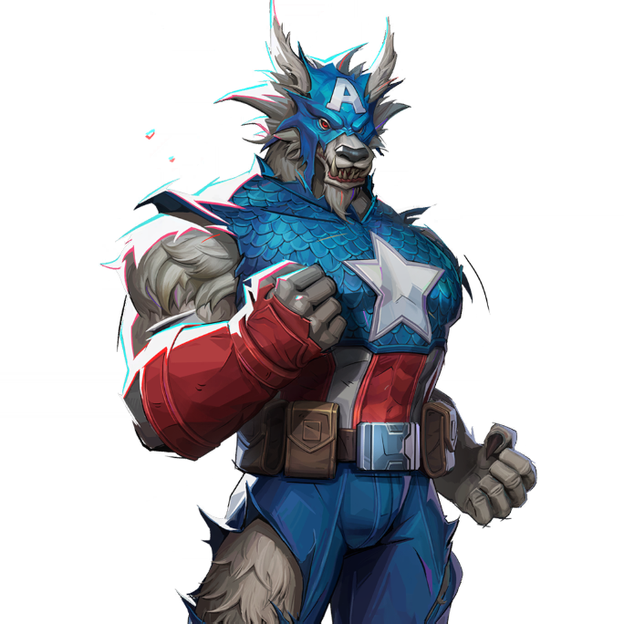 Capwolf Costume