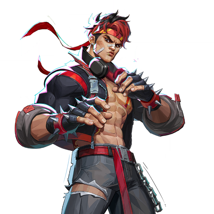 Blackened Rage skin for Iron Fist in Marvel Rivals