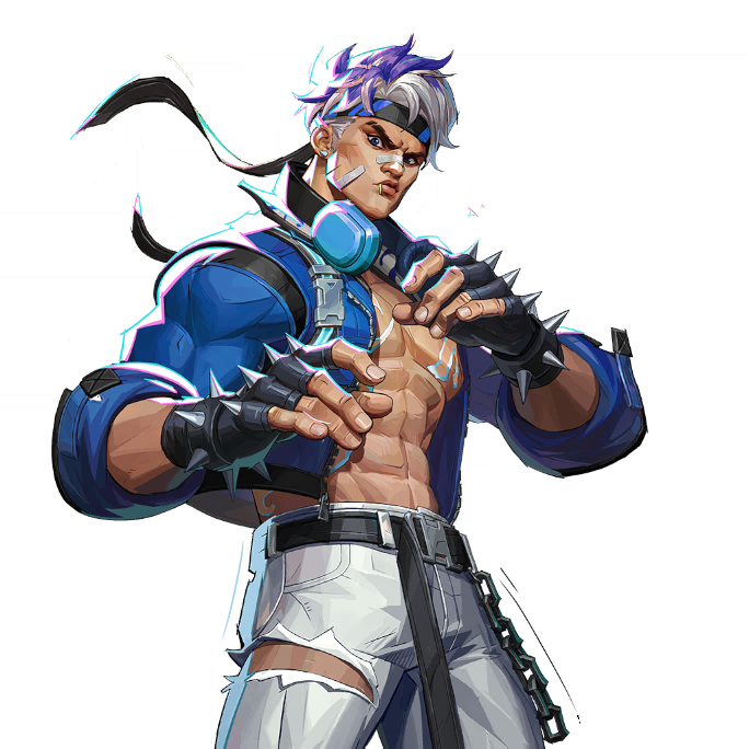 Cobalt Cruiser skin for Iron Fist in Marvel Rivals