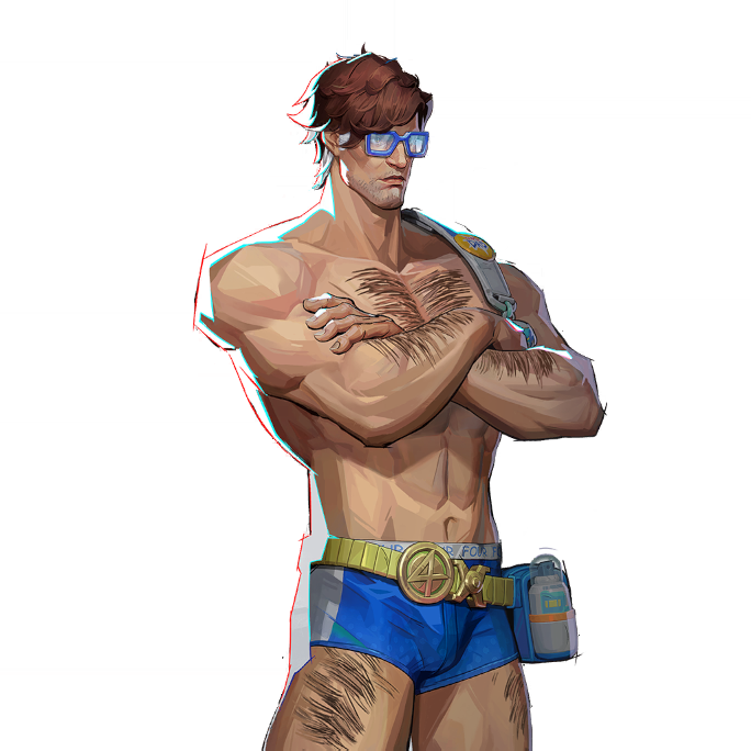FANTASTIC BEACH DAD Costume