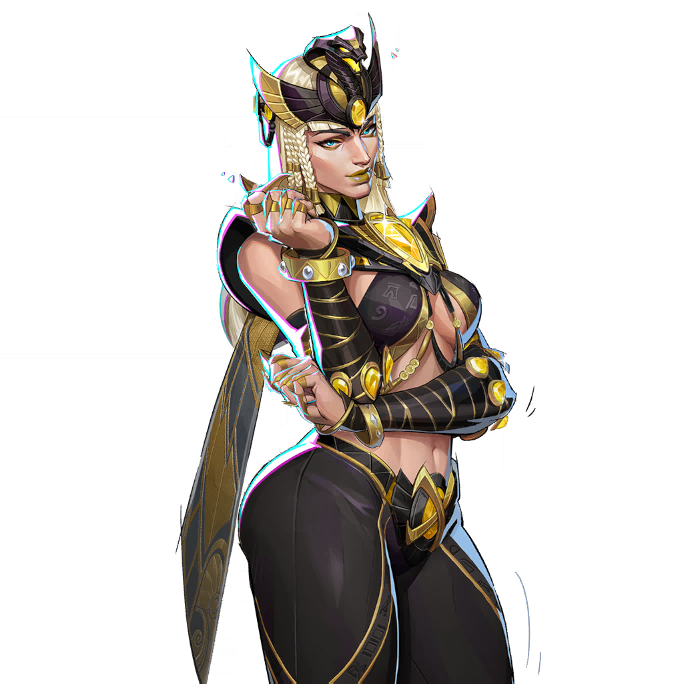 Dark Diamond skin for Emma Frost in Marvel Rivals
