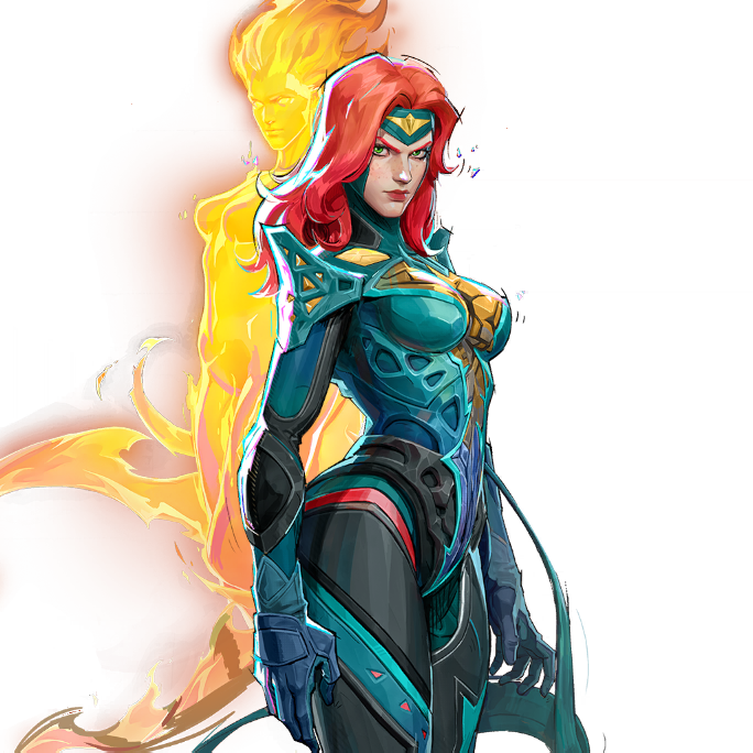 Emerald Flames Costume