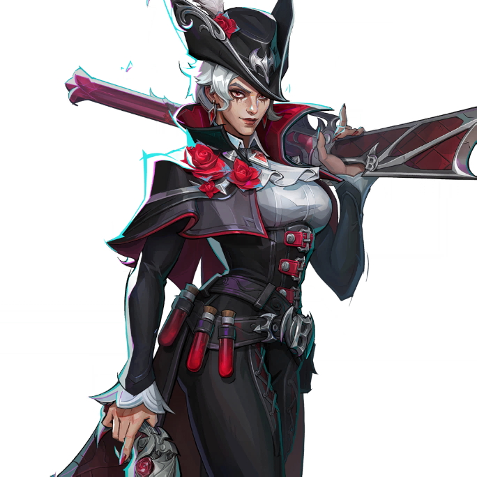 Gothic Huntress skin for Elsa Bloodstone in Marvel Rivals
