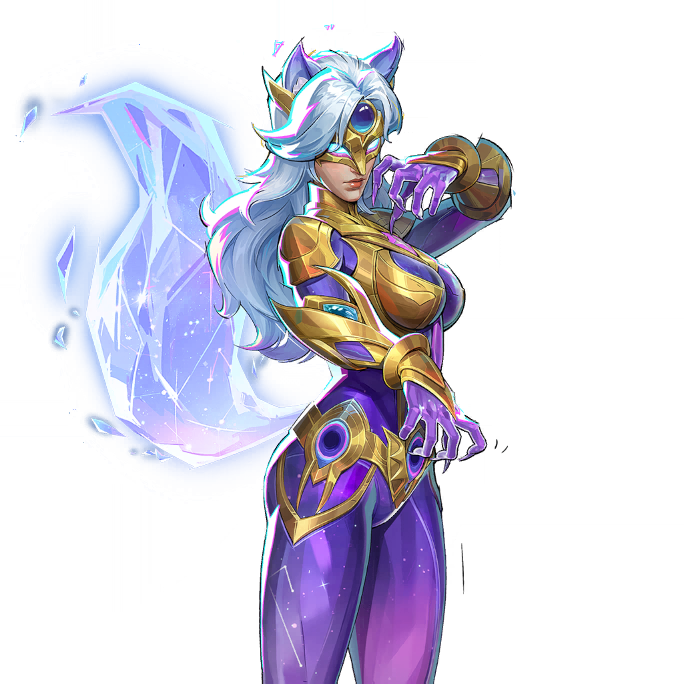 Cosmic Kumiho skin for White Fox in Marvel Rivals