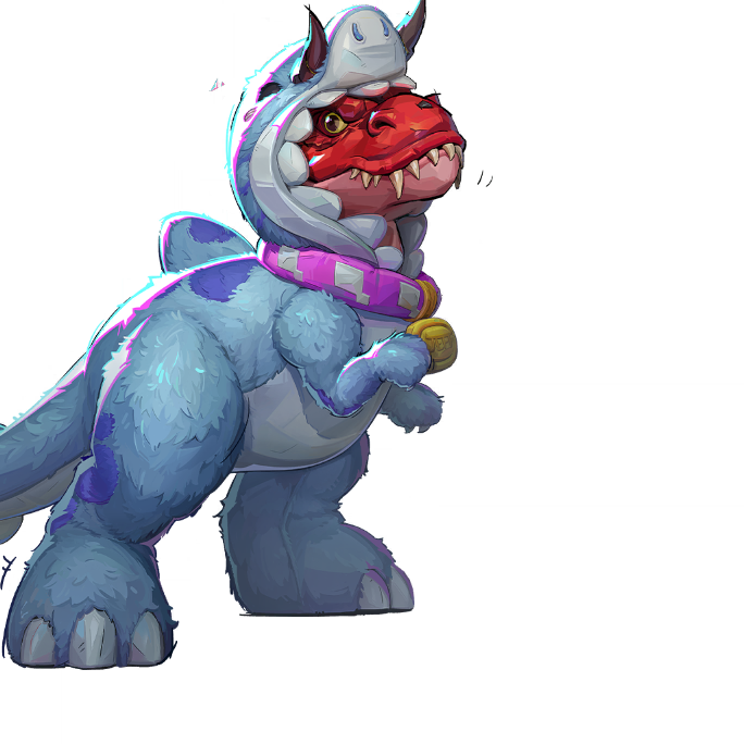 JEFF THE DINOSAUR Costume