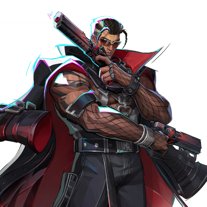Sinful Blackout skin for The Hood in Marvel Rivals