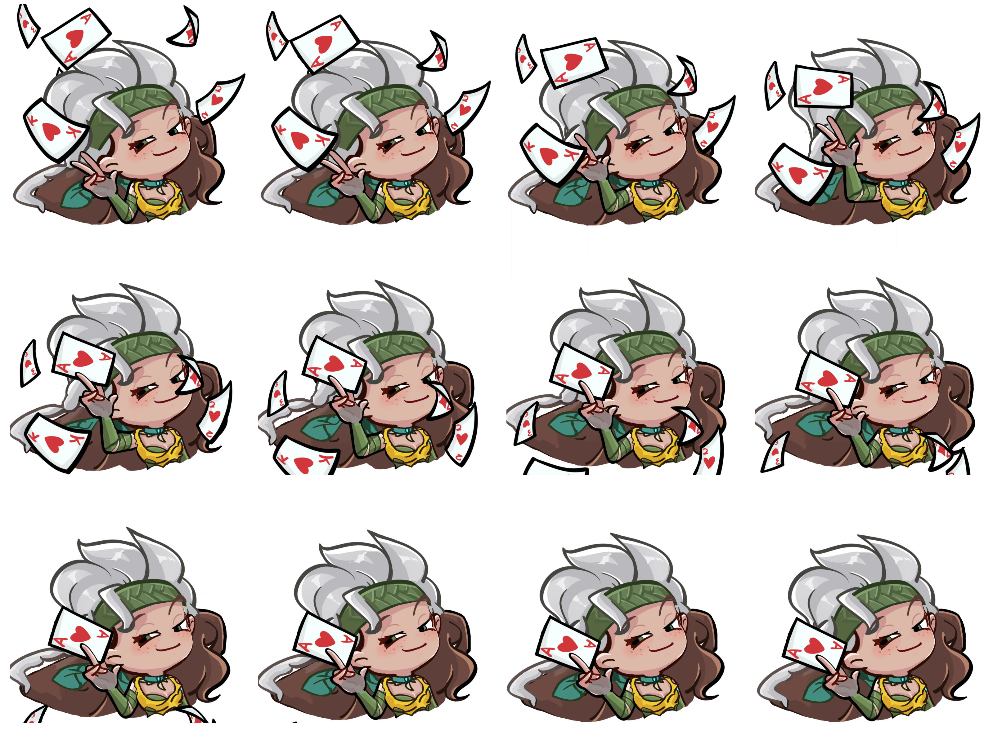 Ace of Aces Emoji - Marvel Rivals Skins