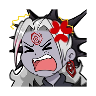 Seeing Red Emoji
