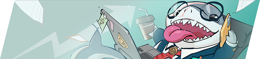 Business Shark Full HD Nameplate