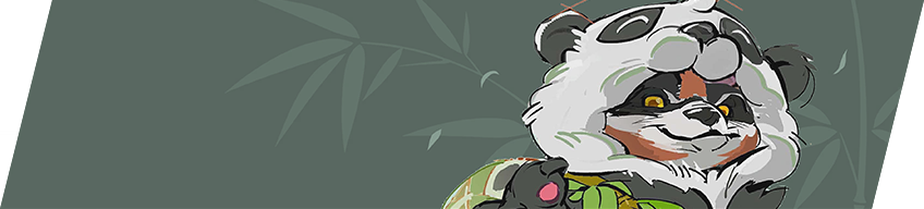 GIANT PANDA Full HD Nameplate