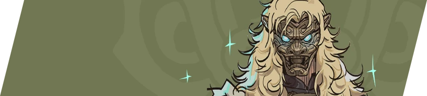 Lion's Mane Nameplate