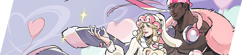 Dreamy Duo Nameplate in Marvel Rivals