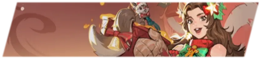 TINSEL TAIL Animated Nameplate