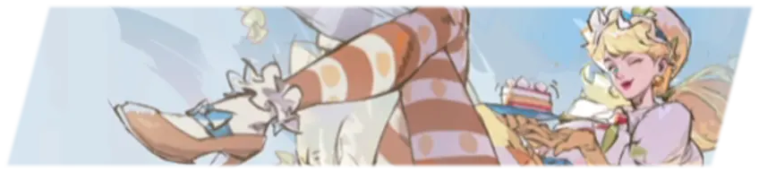 Disappearing Dessert Animated Nameplate