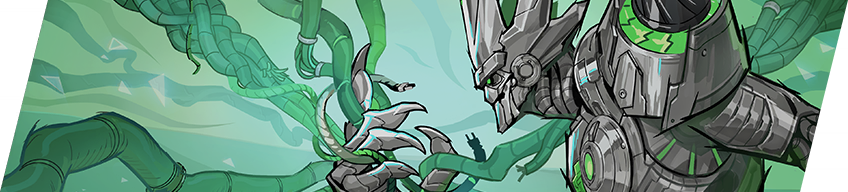 MECHA-FLORA Full HD Nameplate